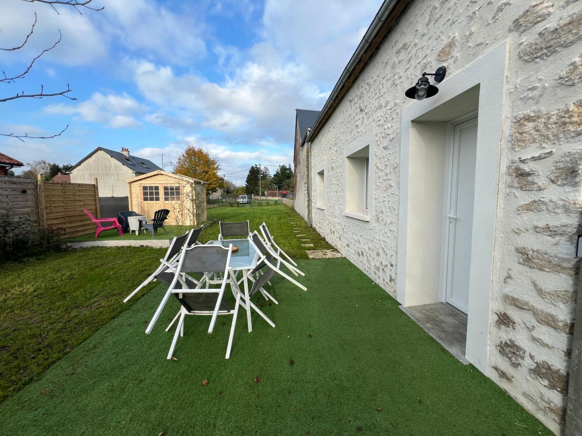 Maison/Appartement Avec Jardin Saint-Denis-en-Val Buitenkant foto